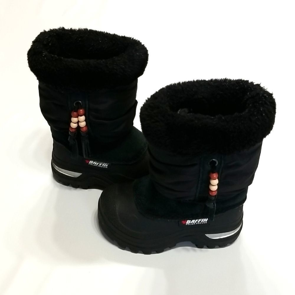 Baffin Winter Boots Kids Toddler Size 5 Polar Proven Warm Snow Outdoors Grip